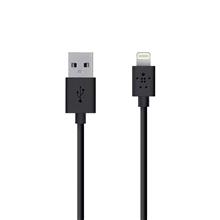 کابل تبدیل USB به لایتنینگ بلکین 1.2 متر مدل F8J023bt04-BLK